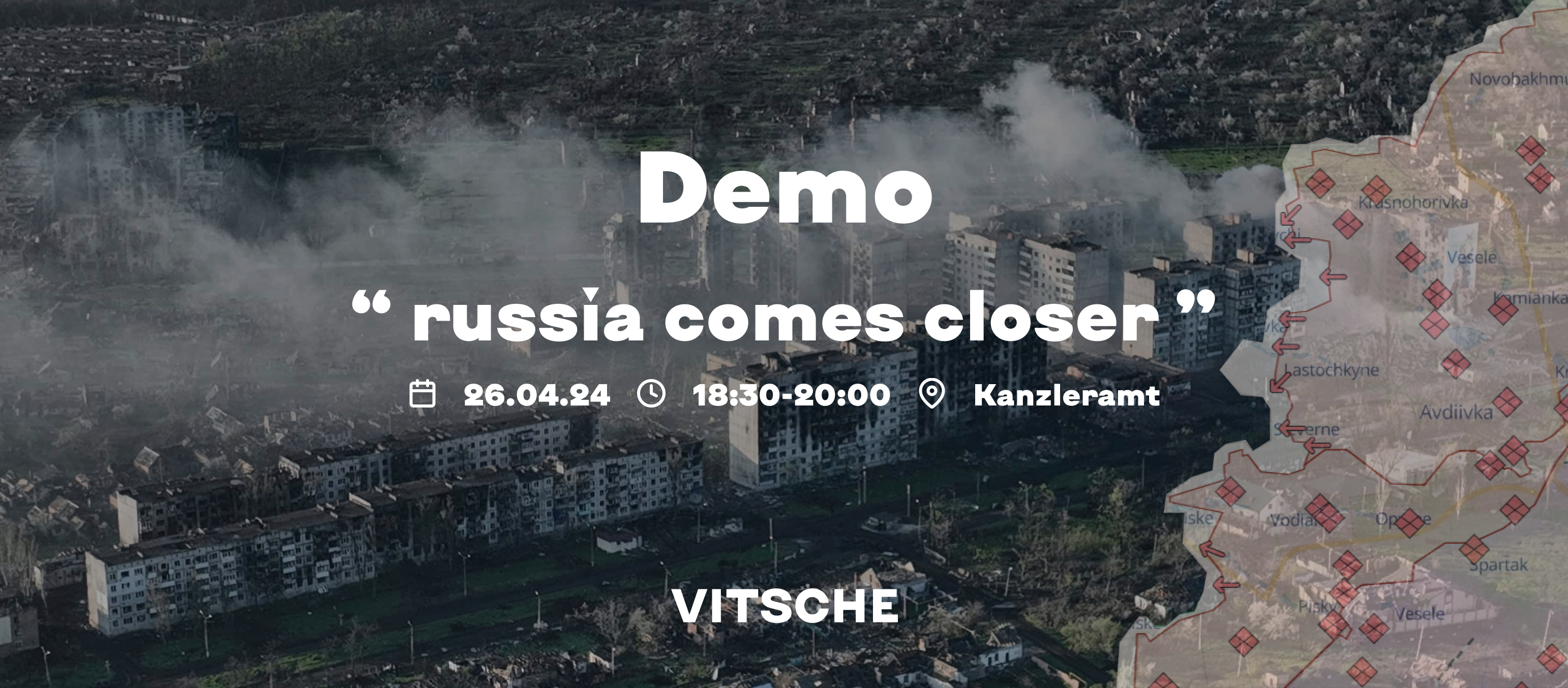 CHORNOBYL ANNIVERSARY DEMONSTRATION: RUSSIA COMES CLOSER!