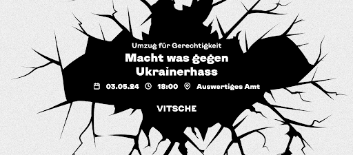 Pressemitteilung: Protestmarsch fordert Handeln nach Morden an Ukrainer*innen in Deutschland