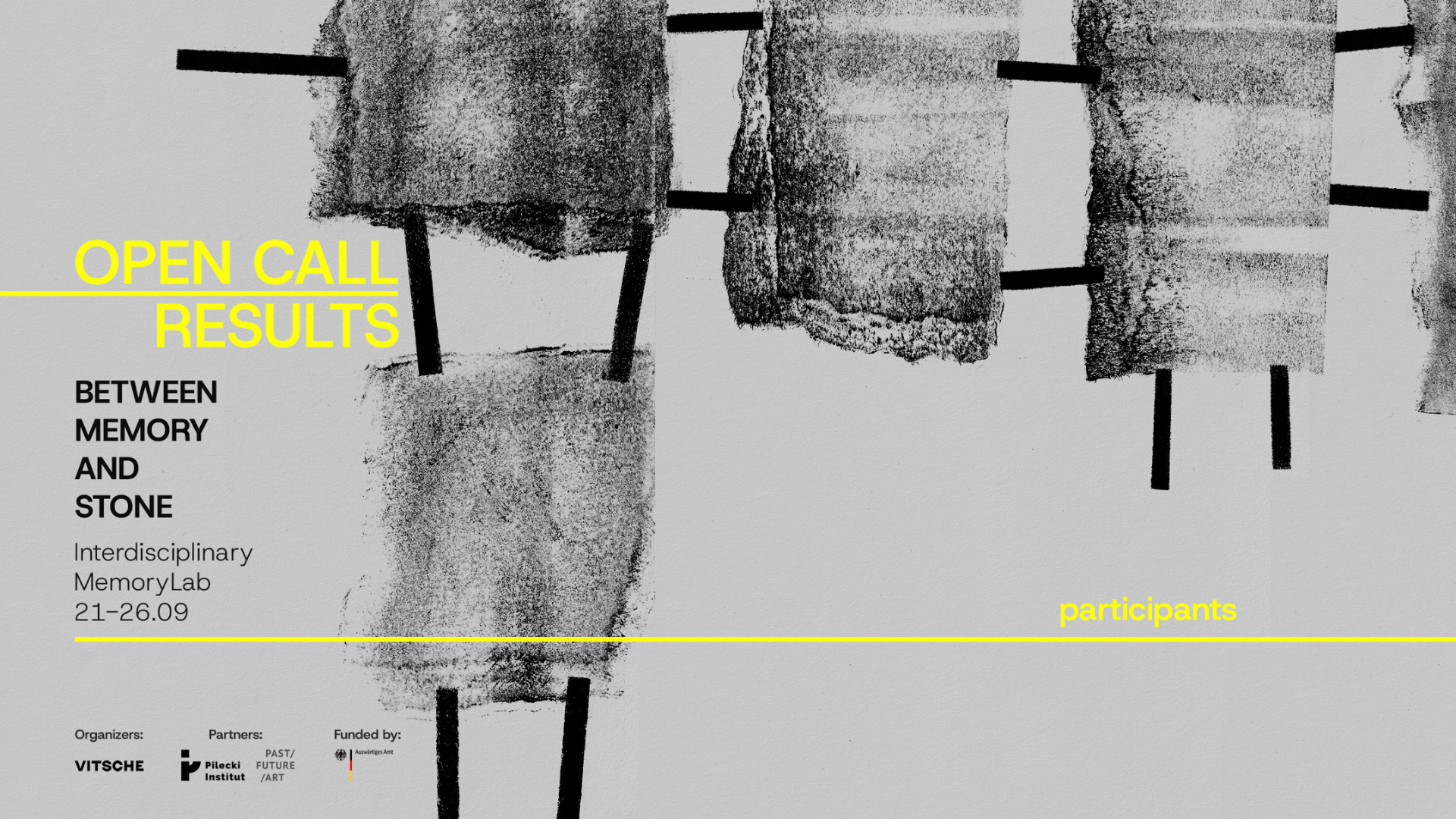 MEET THE PARTICIPANTS OF MEMORYLAB “BETWEEN MEMORY AND STONE”